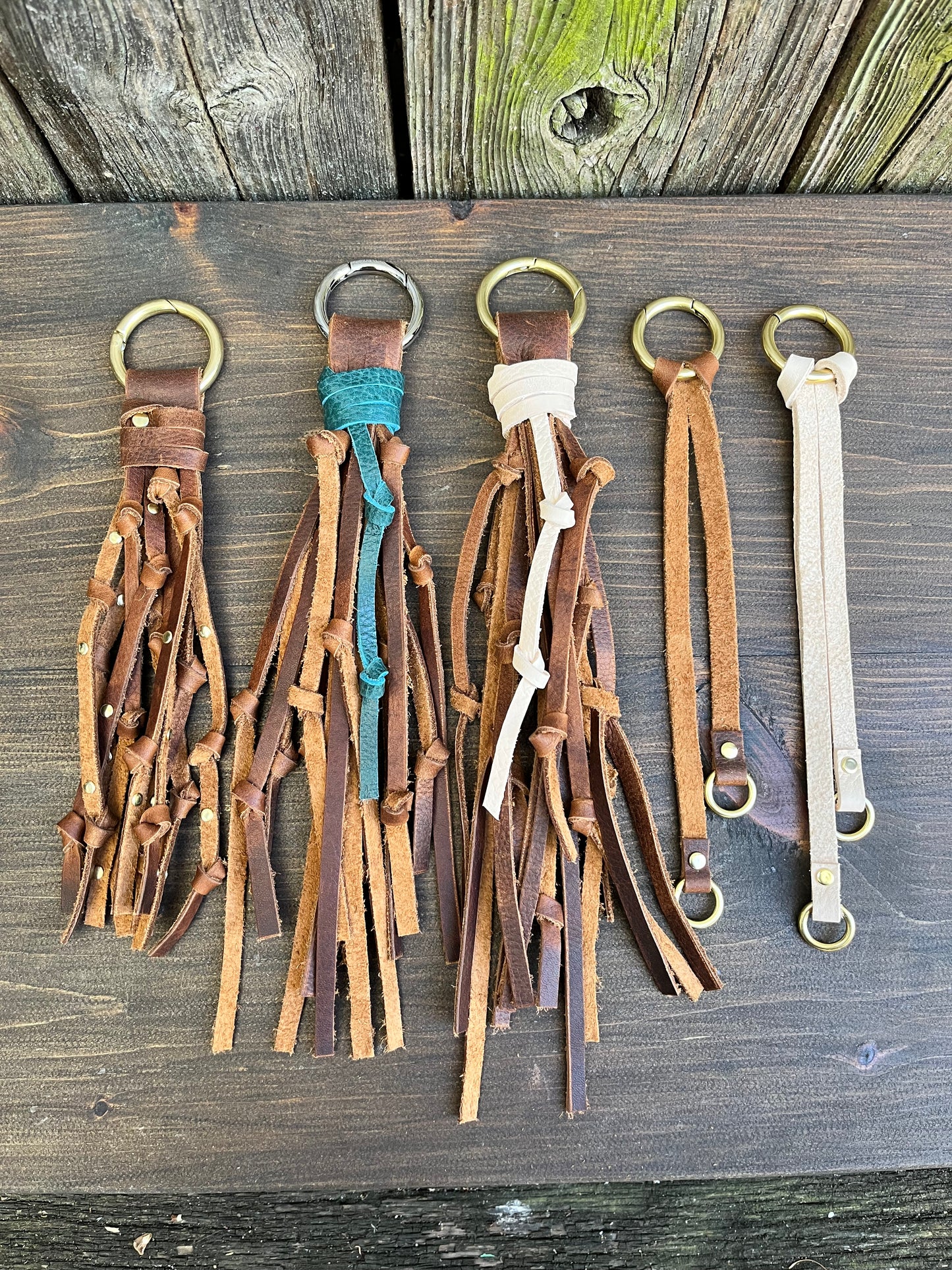 Handmade Leather Tassels for Alicia