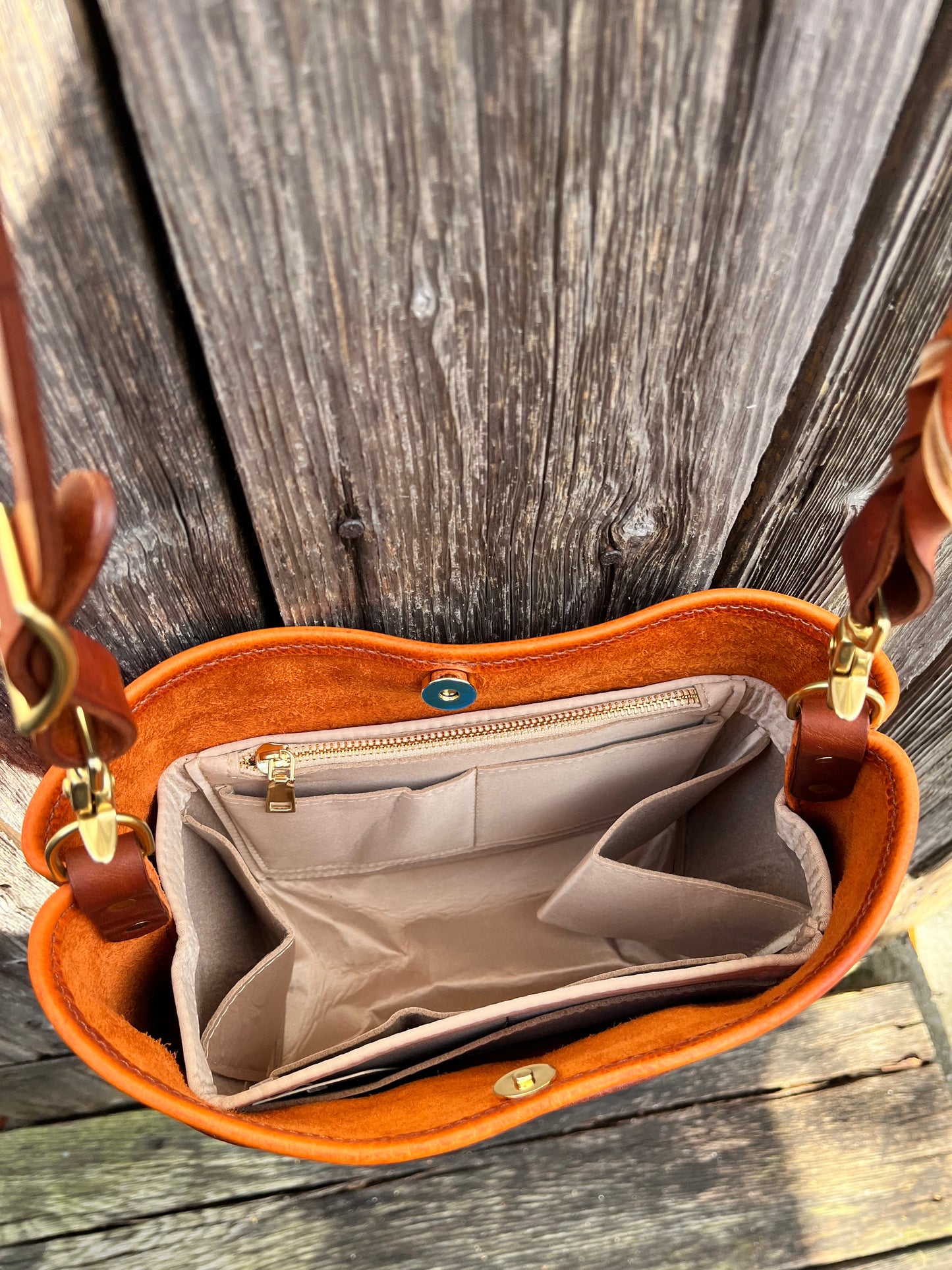 Mini Mimi Convertible Bag in Butternut Bison / Made to Order