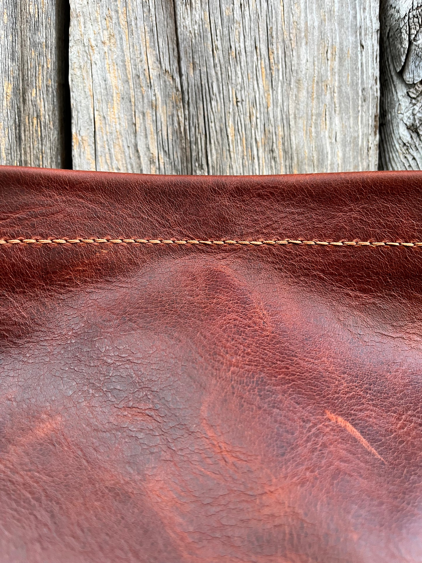 Carrie Hobo in Nutmeg Cowhide with Braided Leather Strap