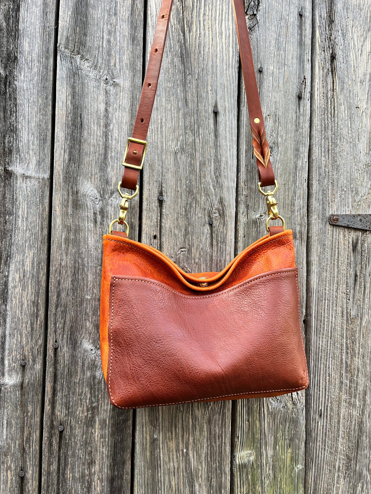 Mini Mimi Convertible Bag in Butternut Bison / Made to Order