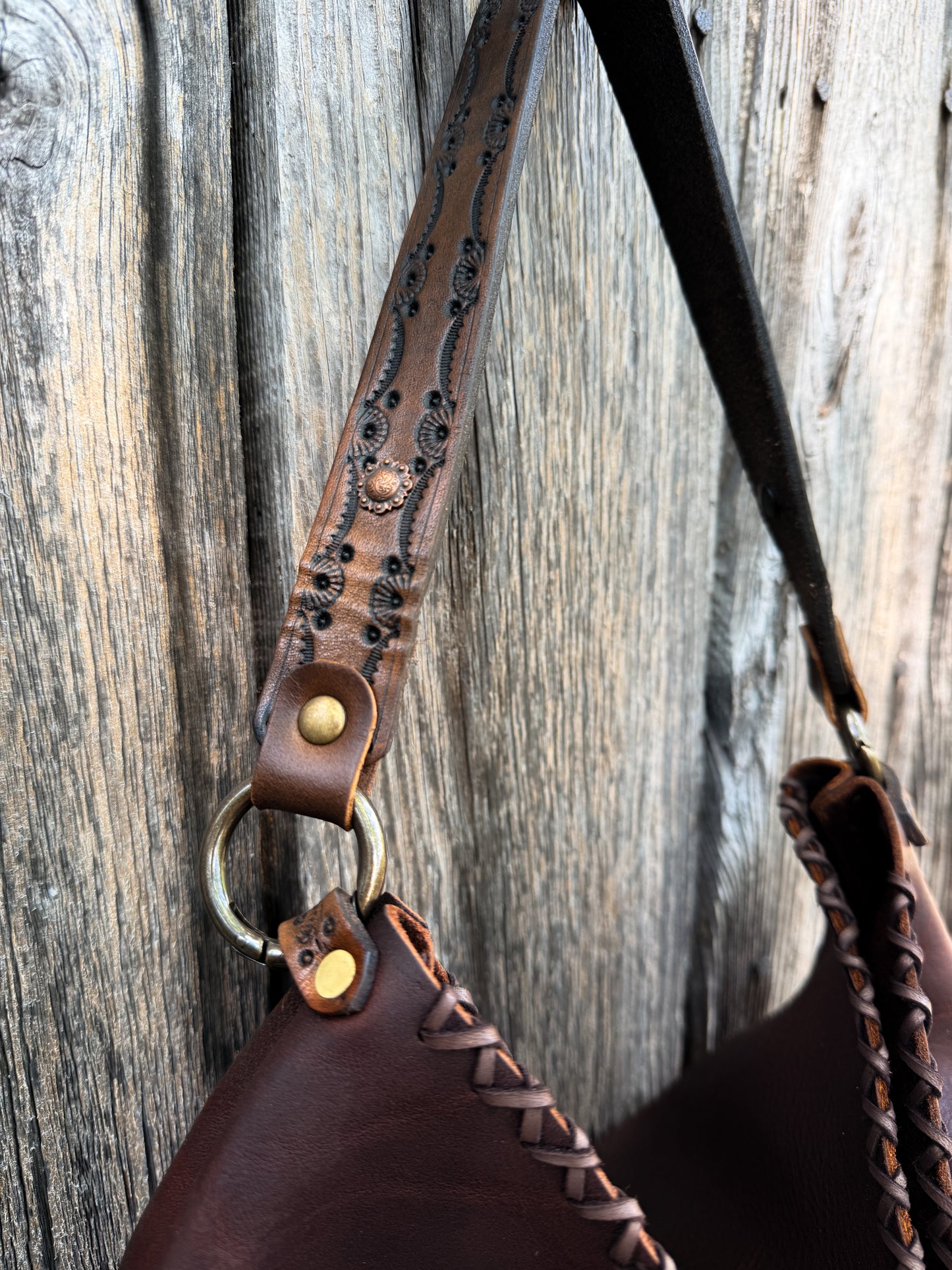 Scout Bucket in Dark Brown Oil-tanned Cowhide