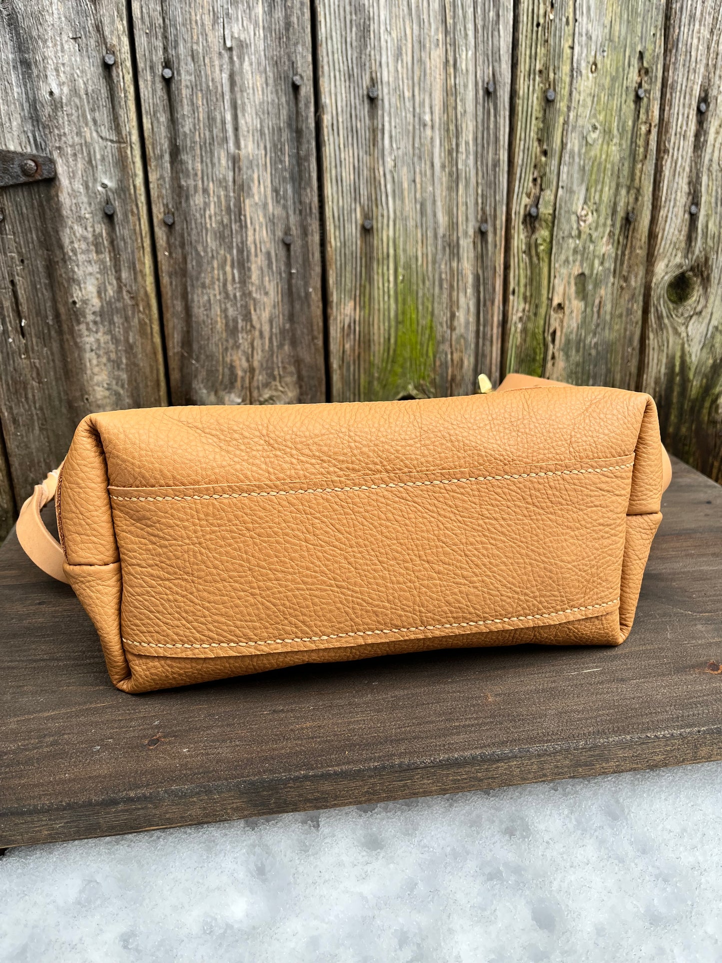 Emma Shoulder Bag in Butterscotch with Conway Strap