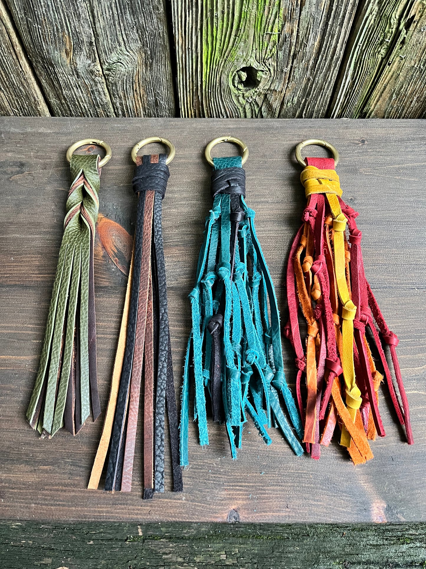 Handmade Leather Tassels