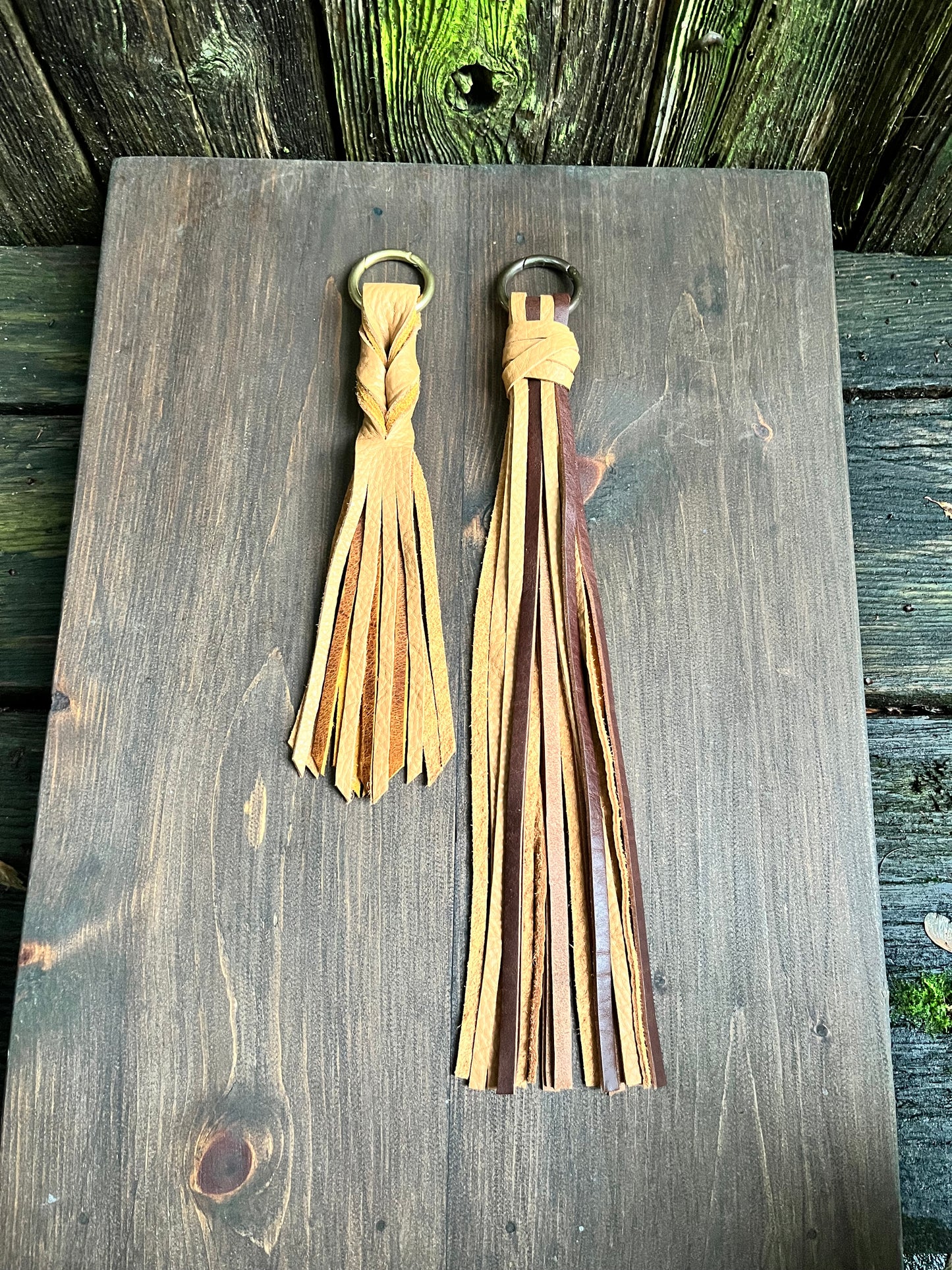Handmade Leather Tassels