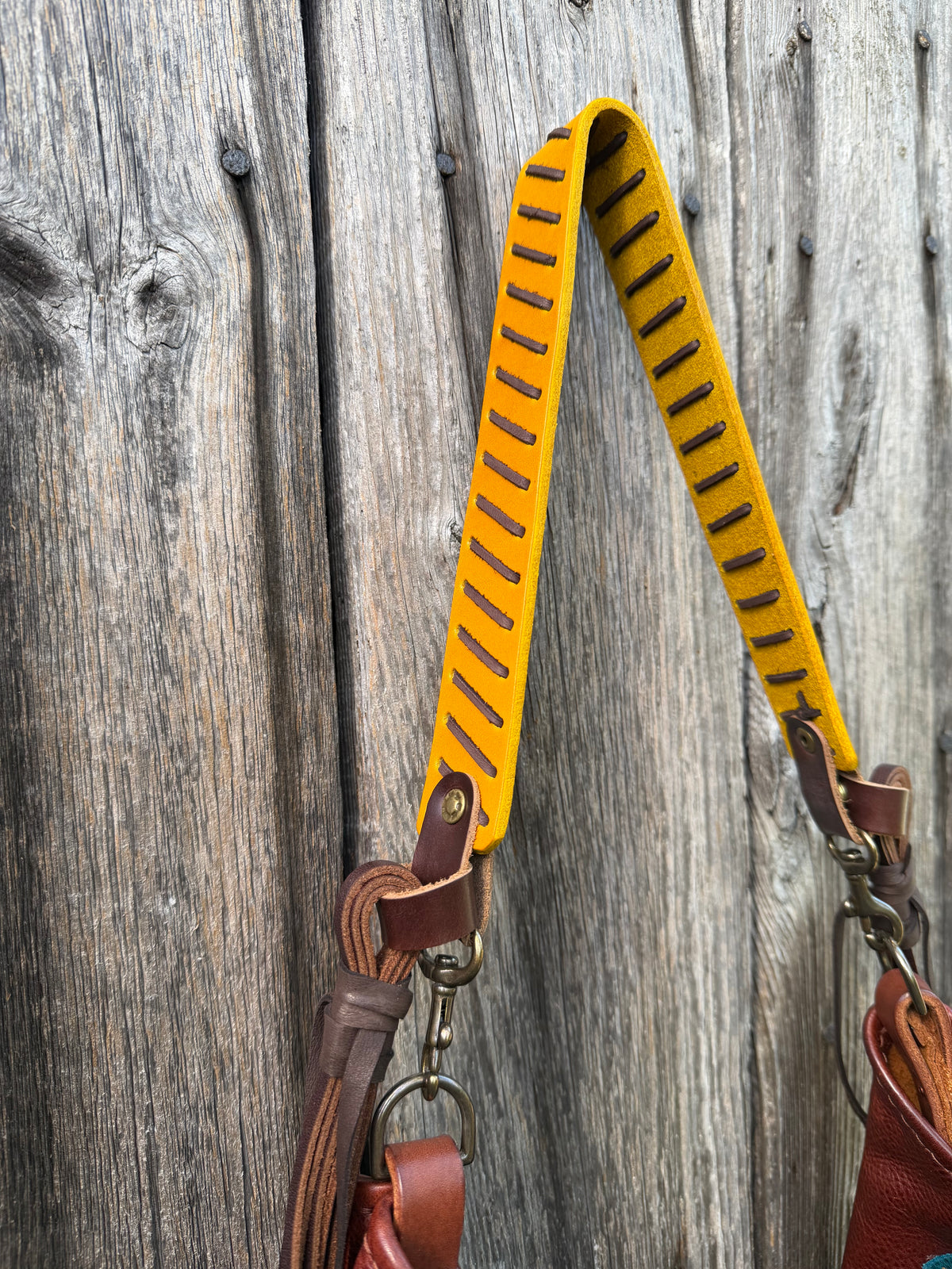 Bag Lady Strap in Hazard Horween