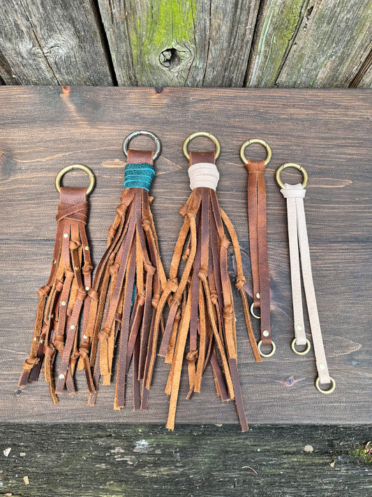 Handmade Leather Tassels for Alicia