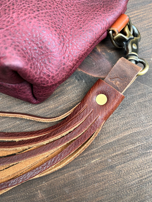 Handmade Fox Leather Tassel