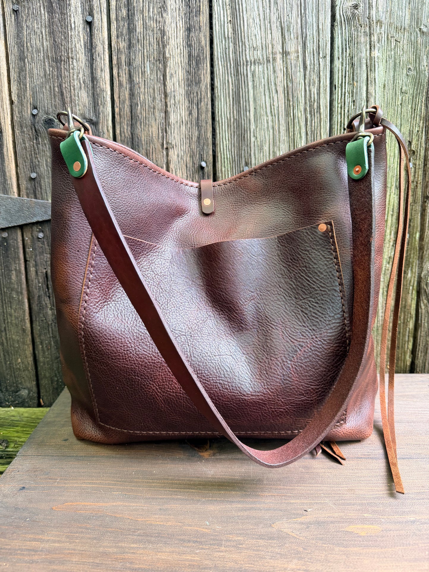 Chalet Bag in Dark Brown Bulldog