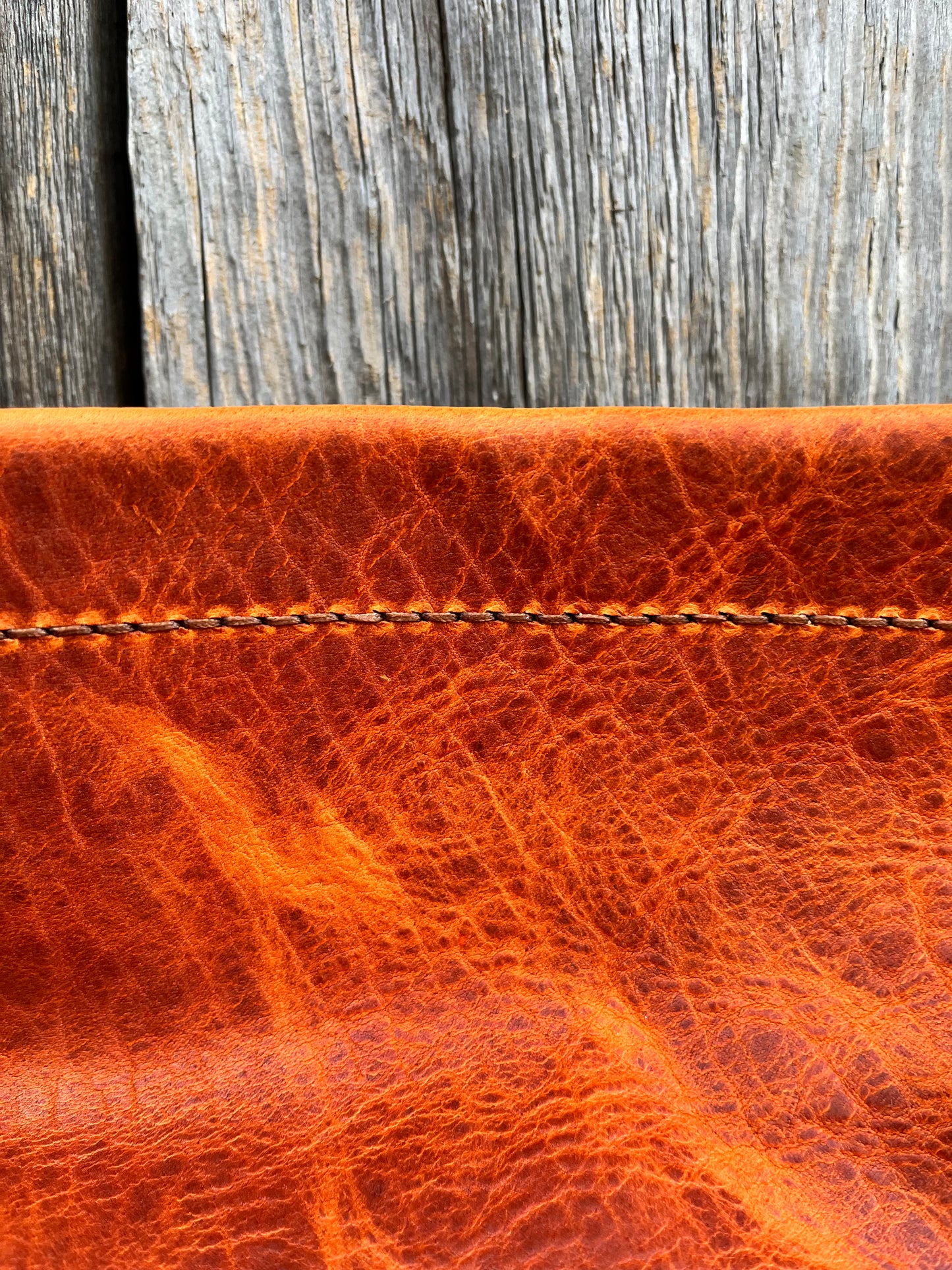 Carrie Hobo in Butternut Bison with Standard Leather Strap