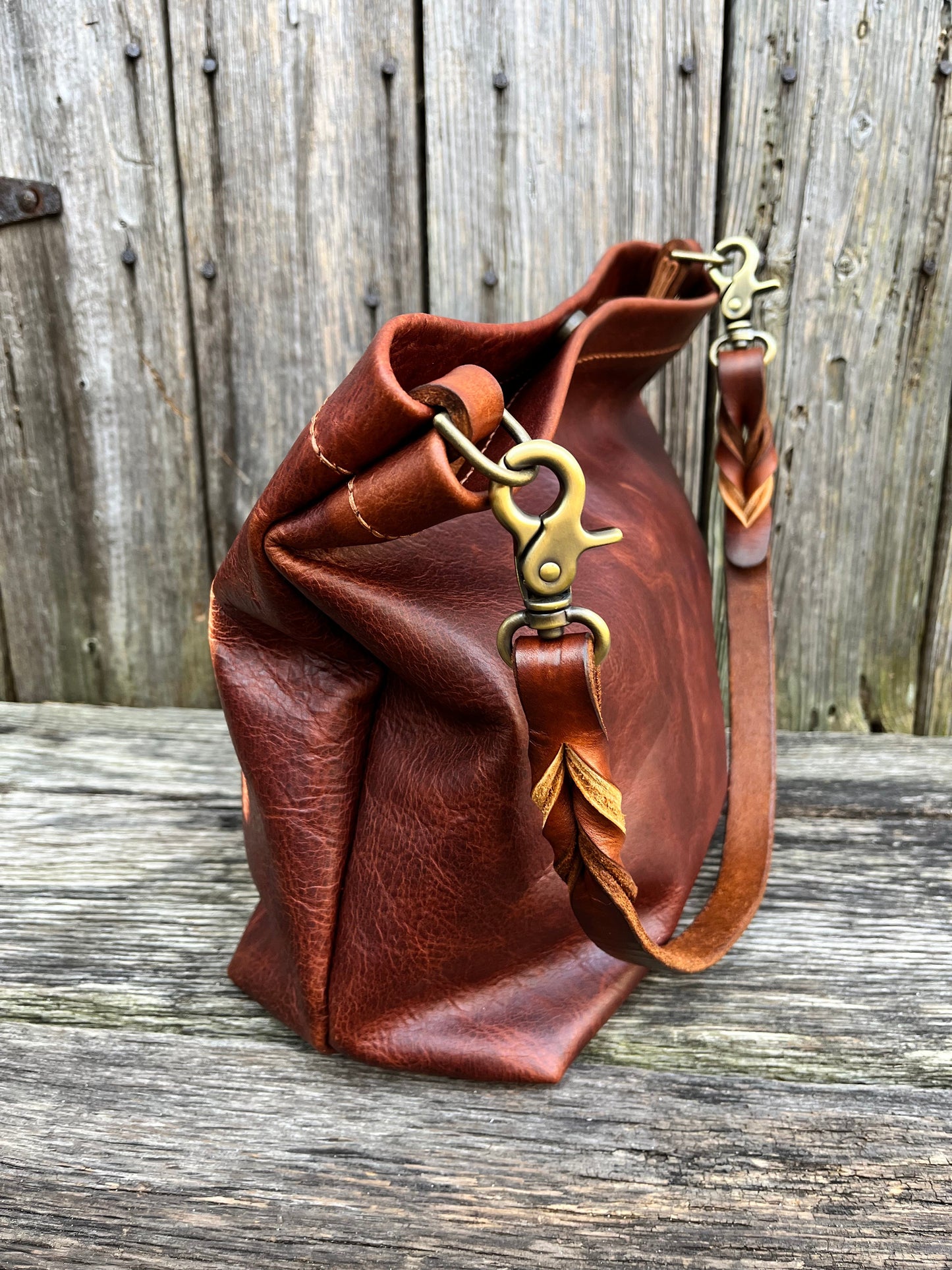 Carrie Hobo / Choose Your Full Grain Leather / Made to Order