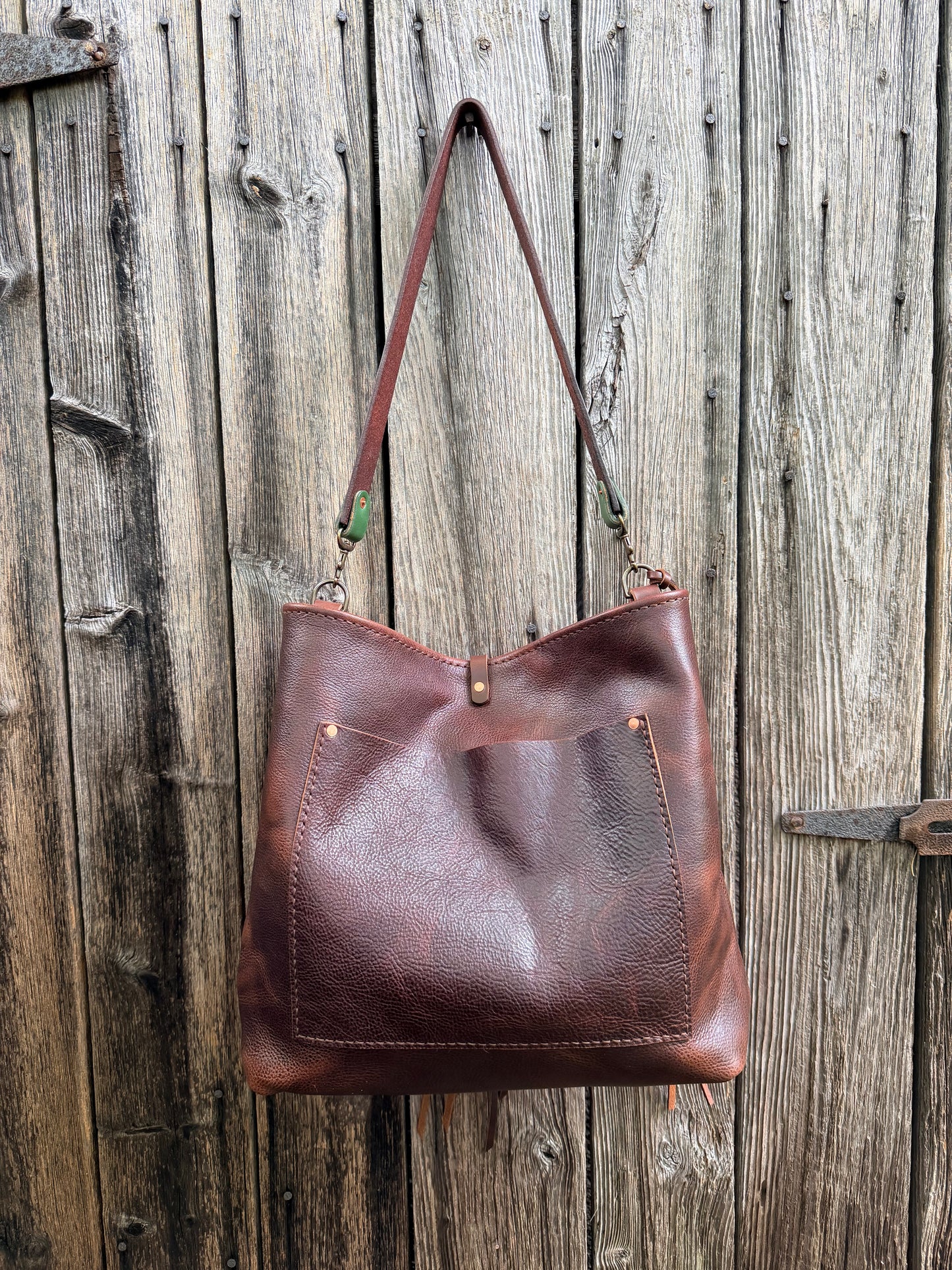 Chalet Bag in Dark Brown Bulldog