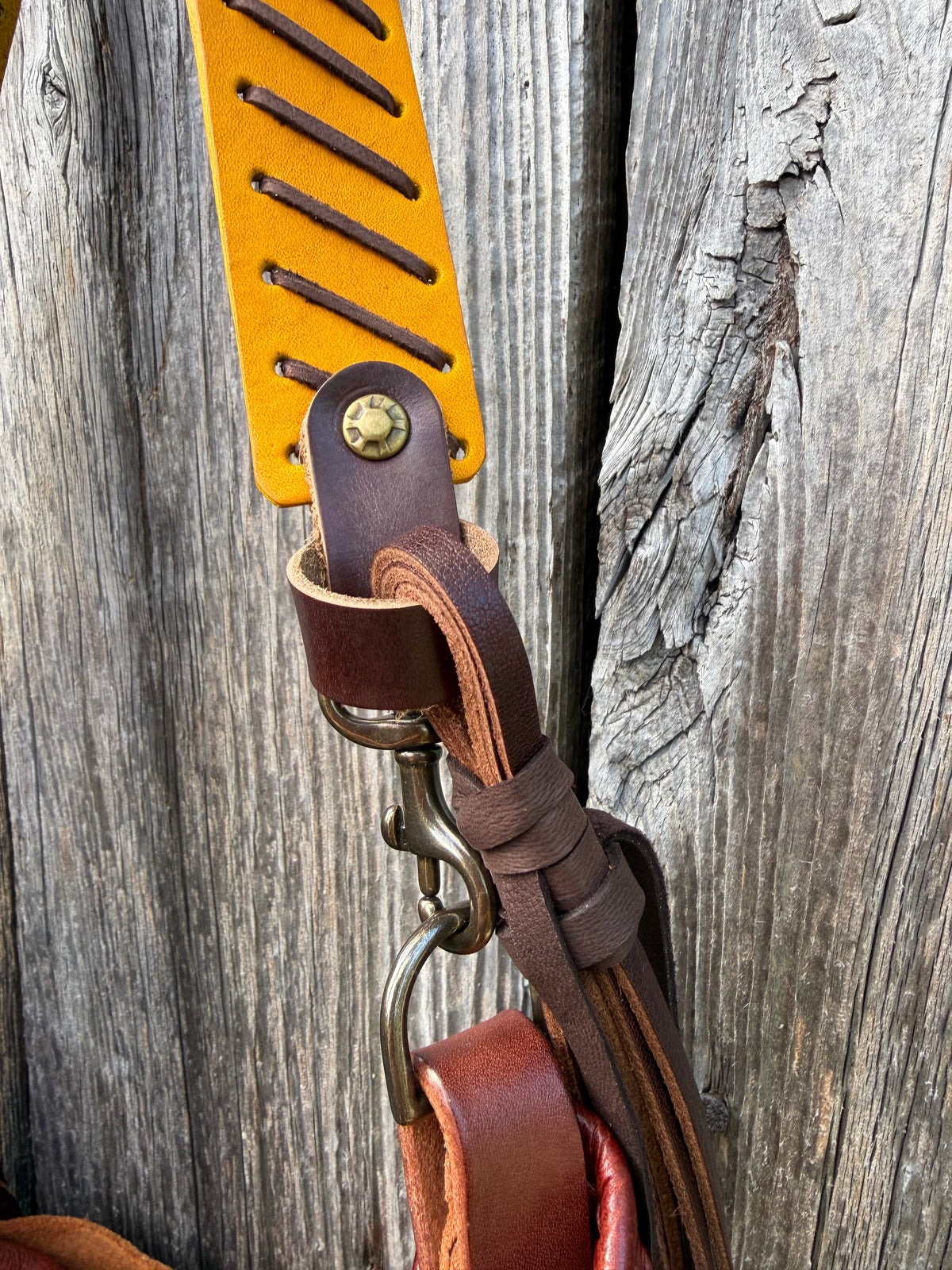 Bag Lady Strap in Hazard Horween
