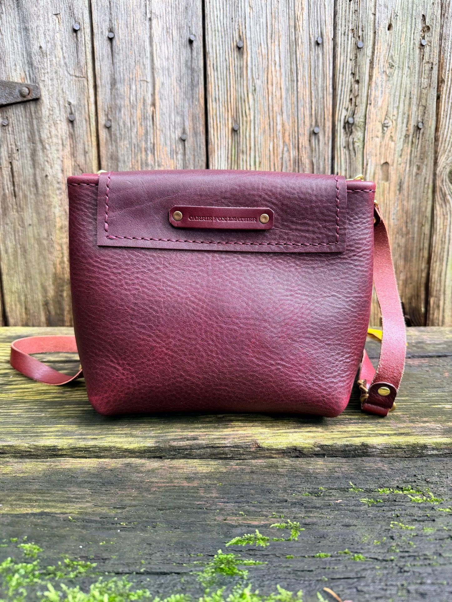 Bubby Heart Bag in Premium Oxblood