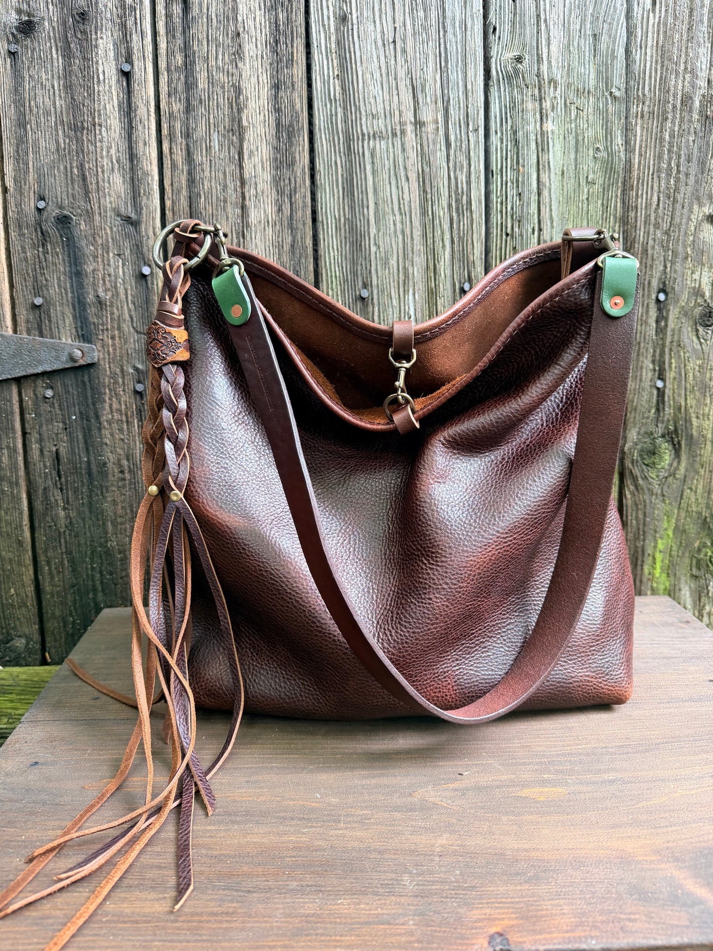 Chalet Bag in Dark Brown Bulldog