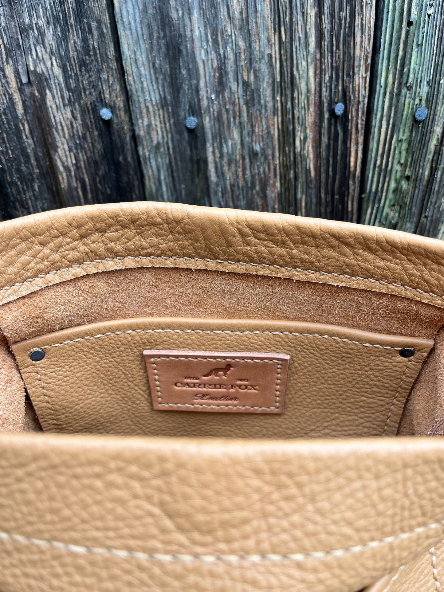 Bonnie Bucket / Choose Your Full Grain Leather / Made to Order