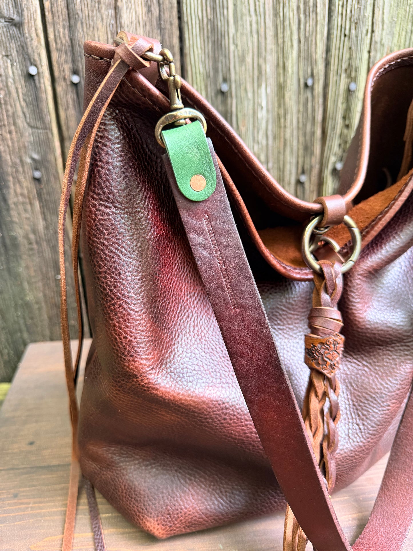 Chalet Bag in Dark Brown Bulldog