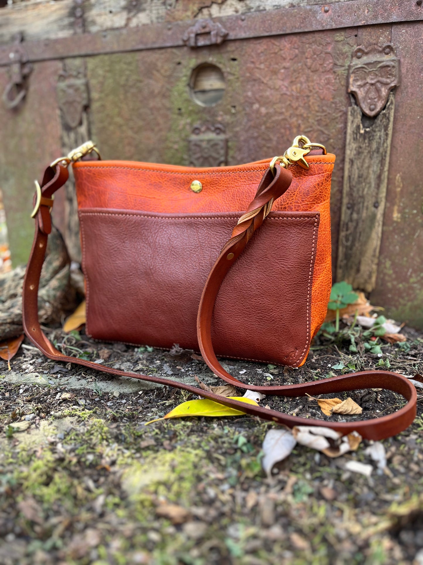 Mini Mimi Convertible Bag in Butternut Bison / Made to Order