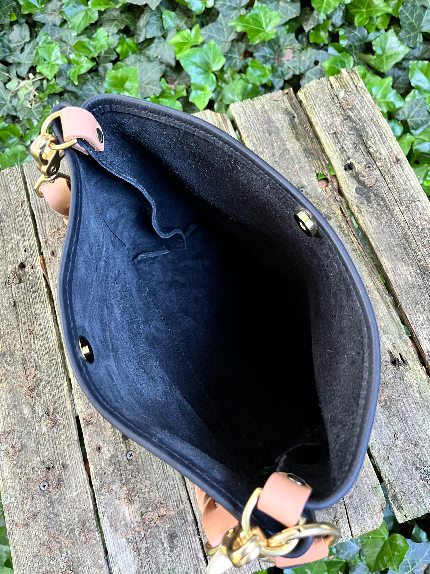 Custom Mini Mimi Convertible Bag in Black Kodiak