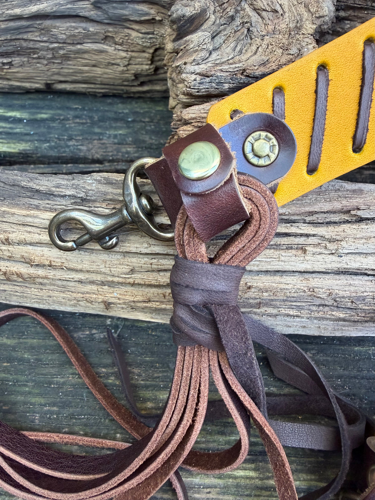 Bag Lady Strap in Hazard Horween