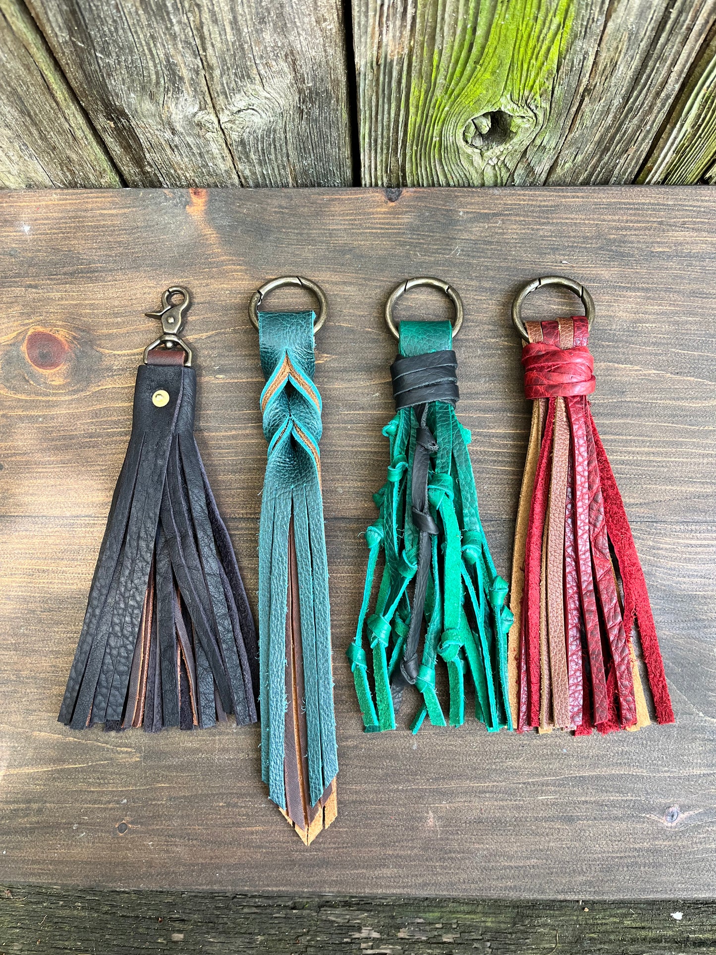 Handmade Leather Tassels for Melissa