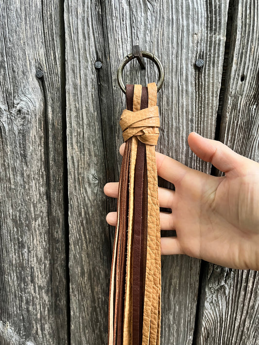 Handmade Leather Tassels