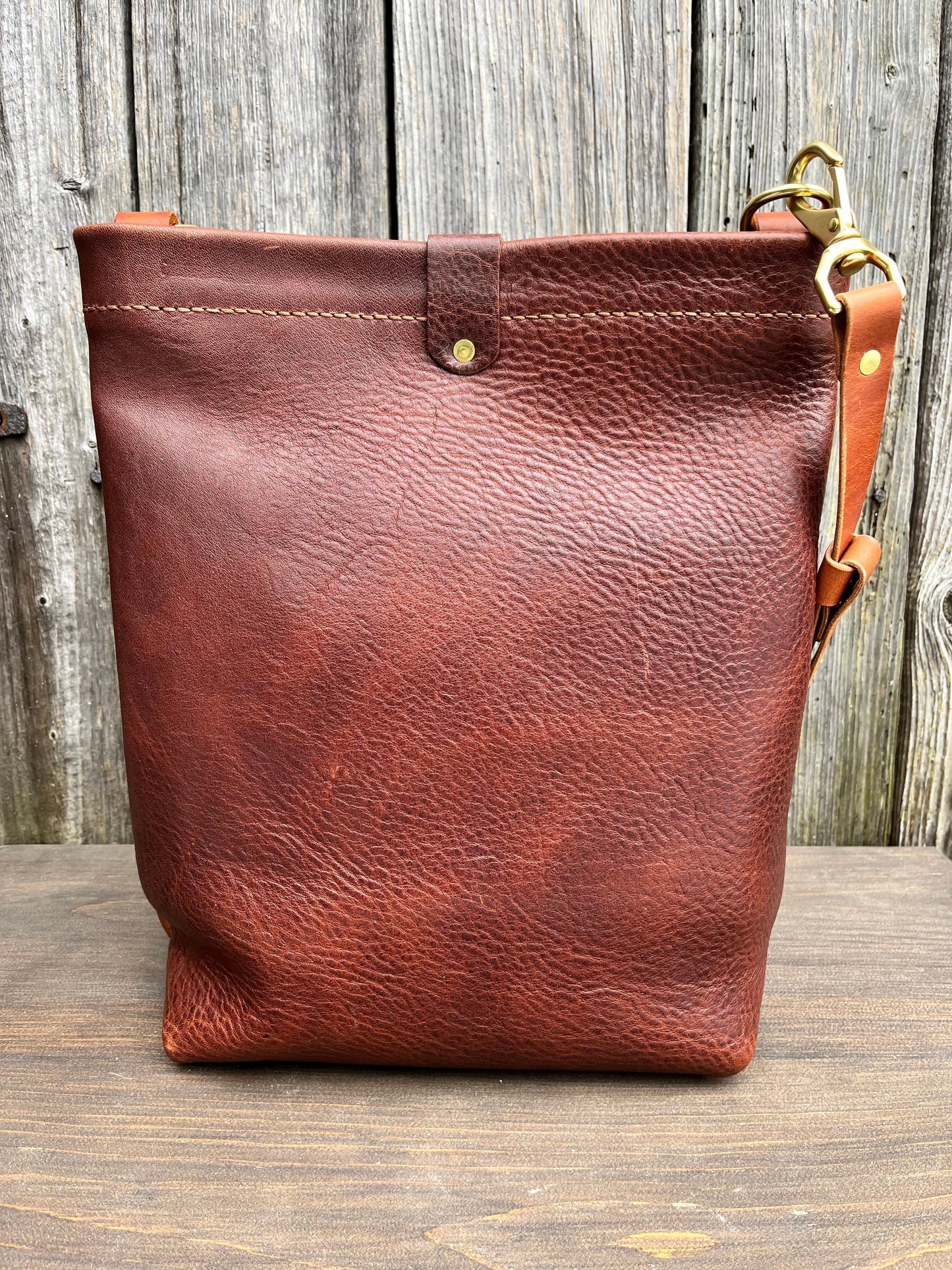 Bonnie Bucket / Choose Your Full Grain Leather / Made to Order