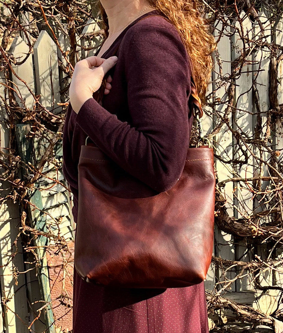 Carrie Hobo / Choose Your Full Grain Leather / Made to Order