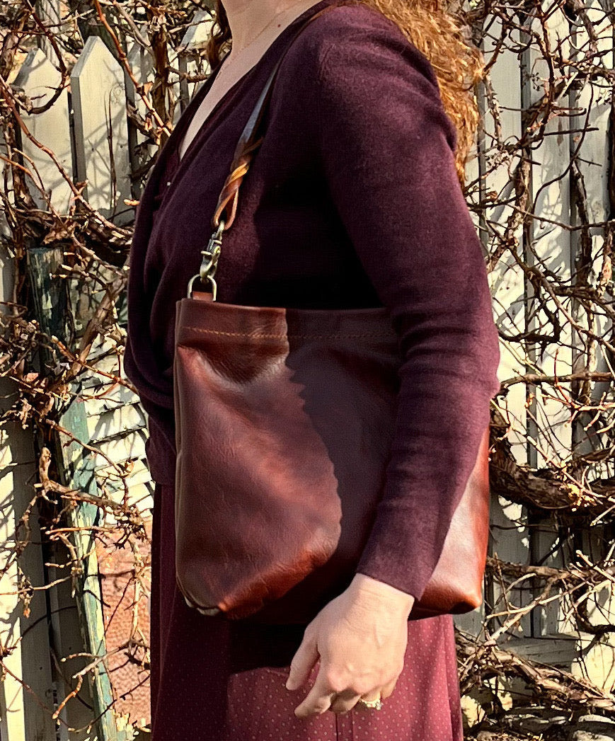 Carrie Hobo / Choose Your Full Grain Leather / Made to Order