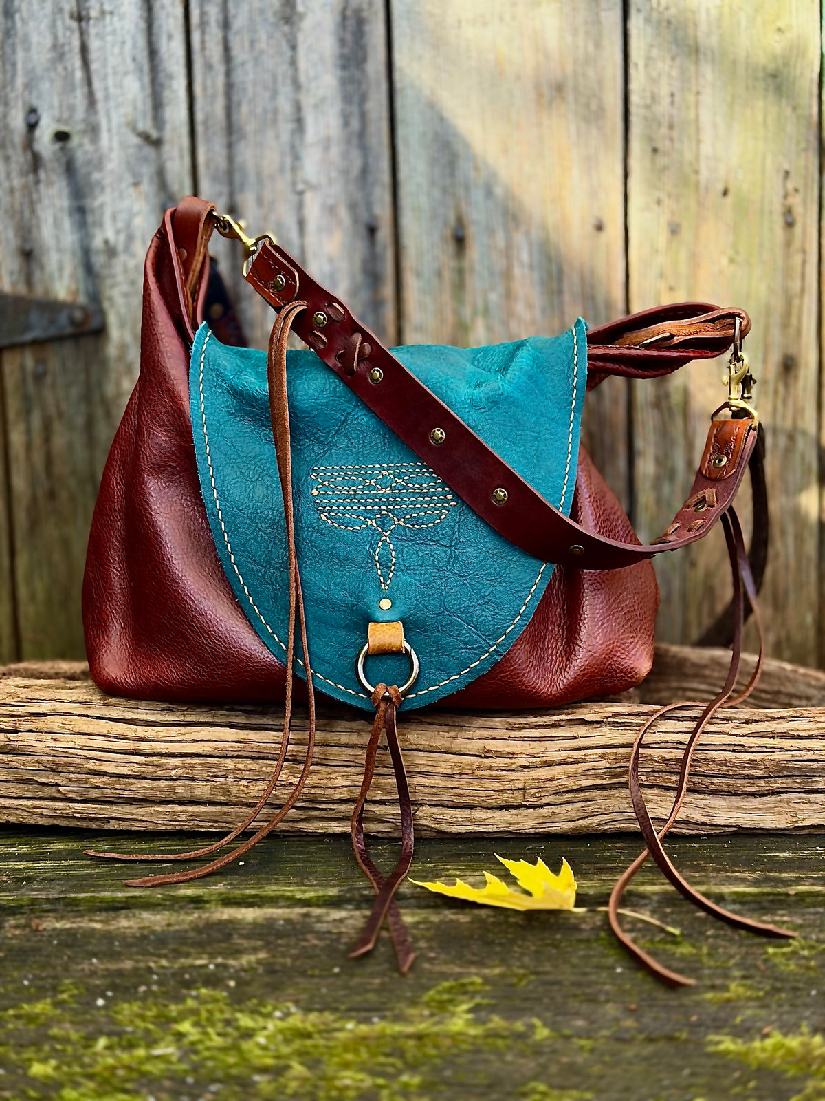 Bag Lady Strap in Horse Tack