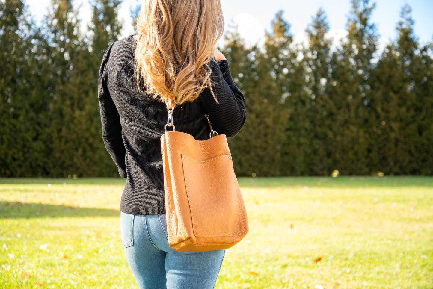 Bonnie Bucket / Choose Your Full Grain Leather / Made to Order