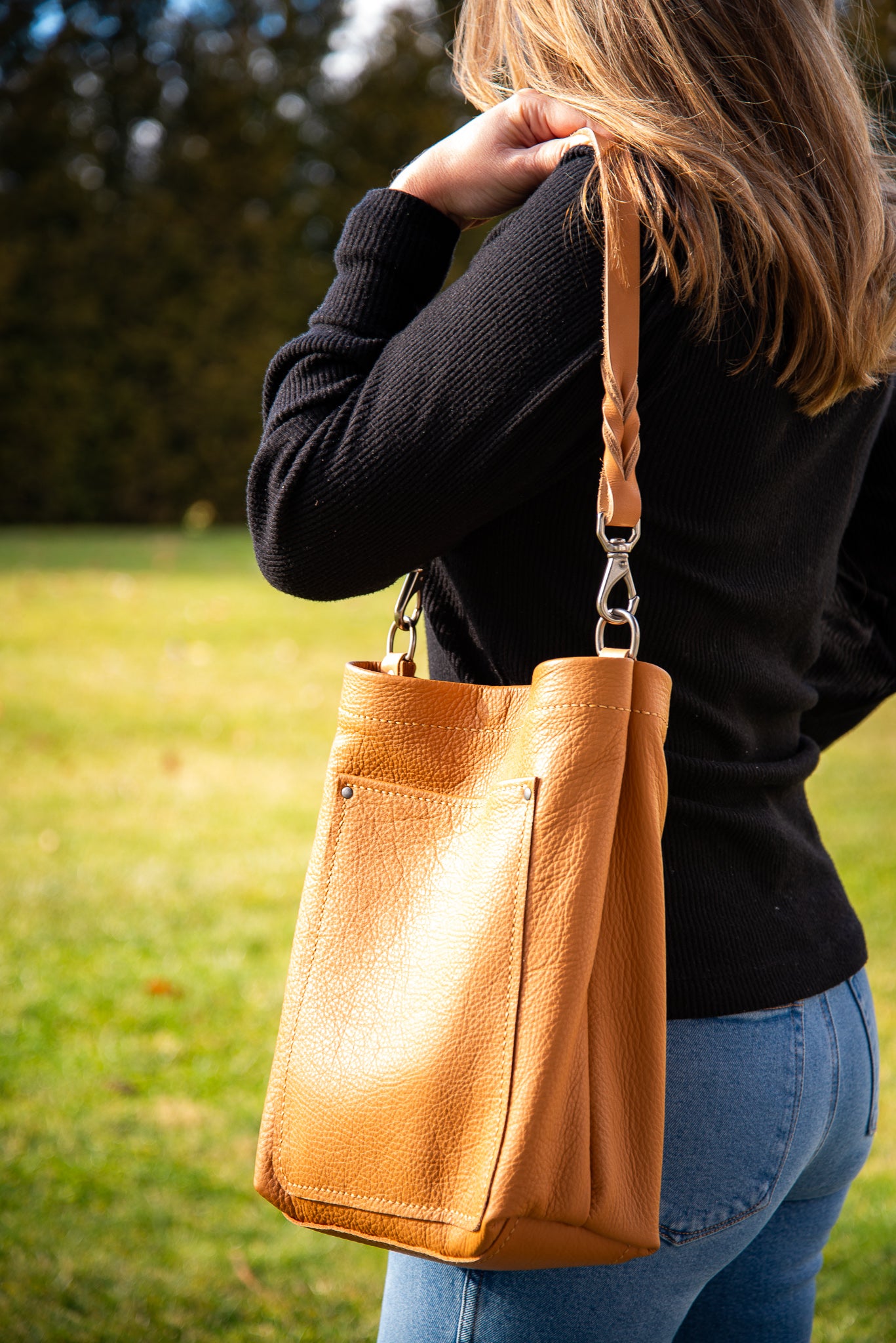 Bonnie Bucket / Choose Your Full Grain Leather / Made to Order